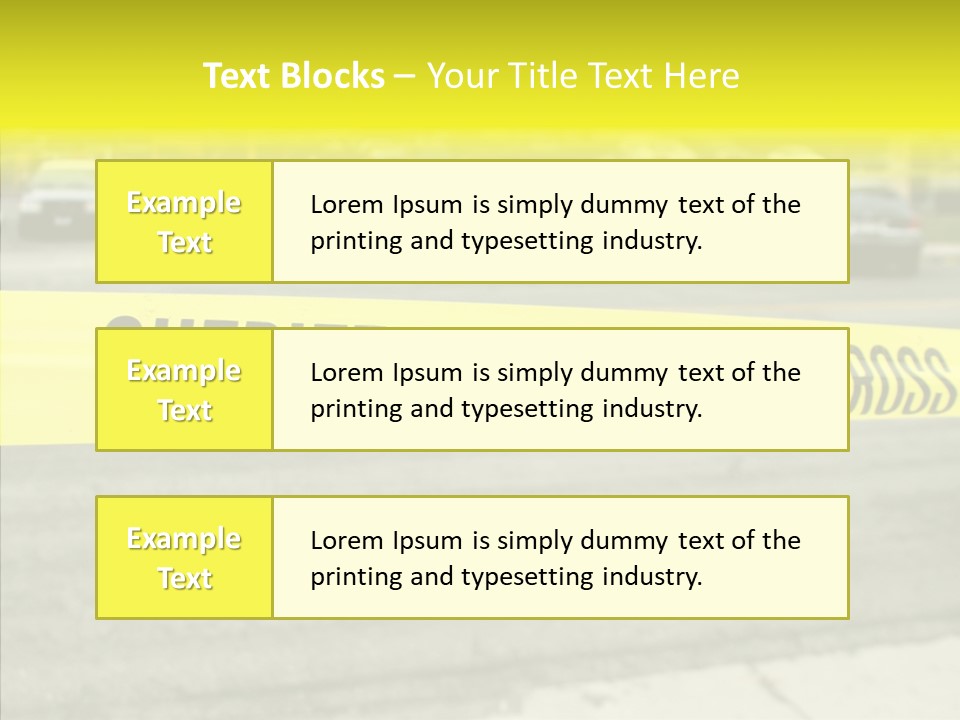 Investigation Accident Police PowerPoint Template