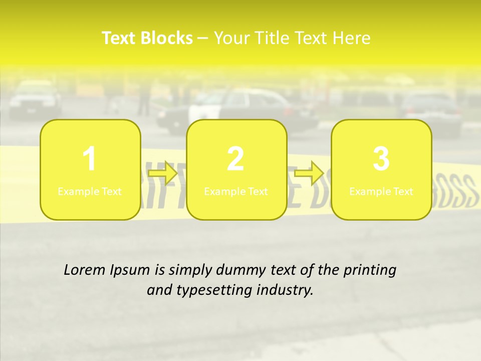 Investigation Accident Police PowerPoint Template