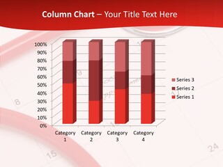 Planner Stethoscope Red PowerPoint Template