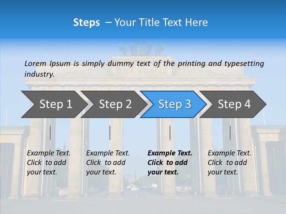 Architecture Tor Sun PowerPoint Template