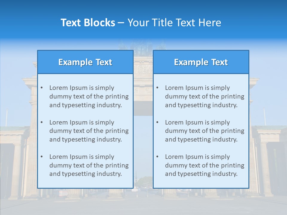Architecture Tor Sun PowerPoint Template