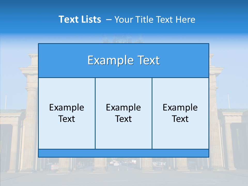 Architecture Tor Sun PowerPoint Template