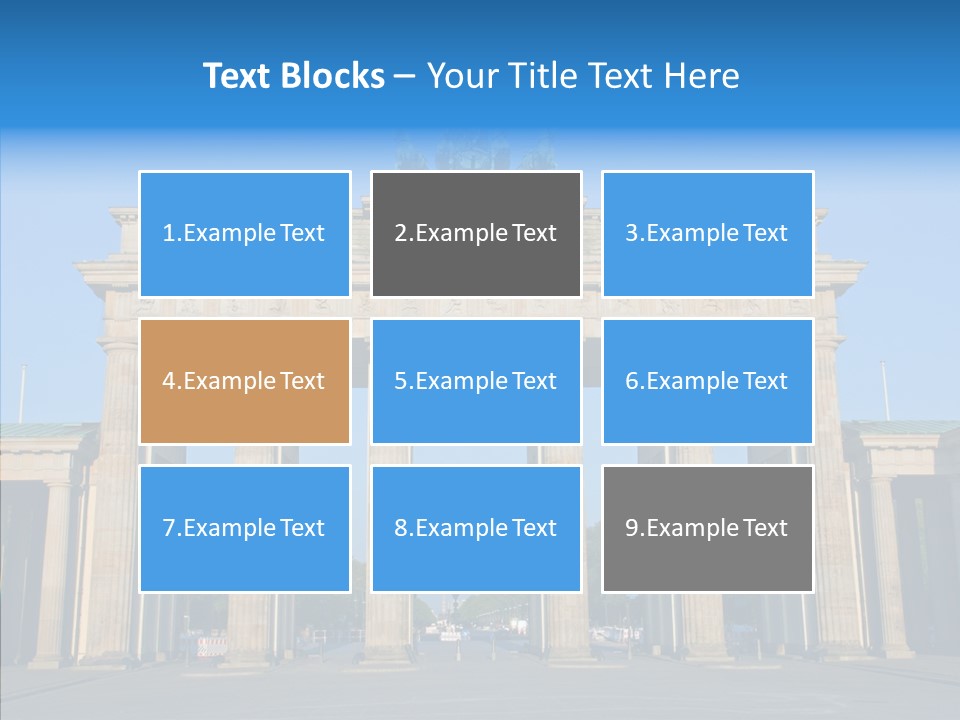 Architecture Tor Sun PowerPoint Template
