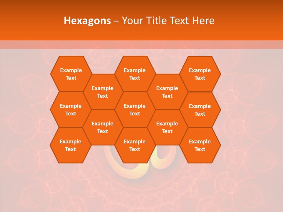 Aum Buddhism Yantra PowerPoint Template