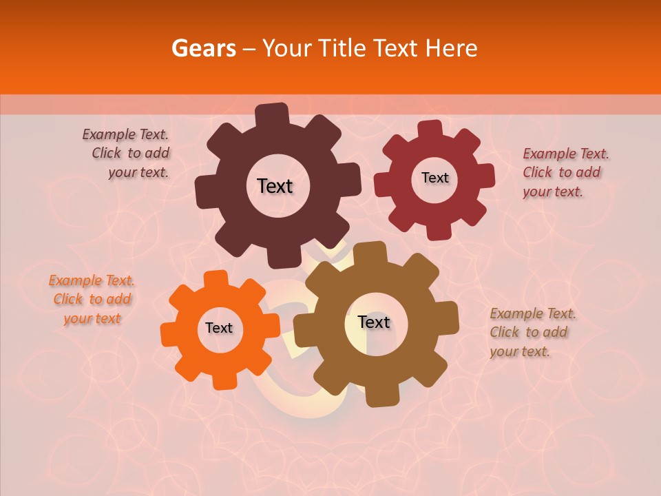 Aum Buddhism Yantra PowerPoint Template