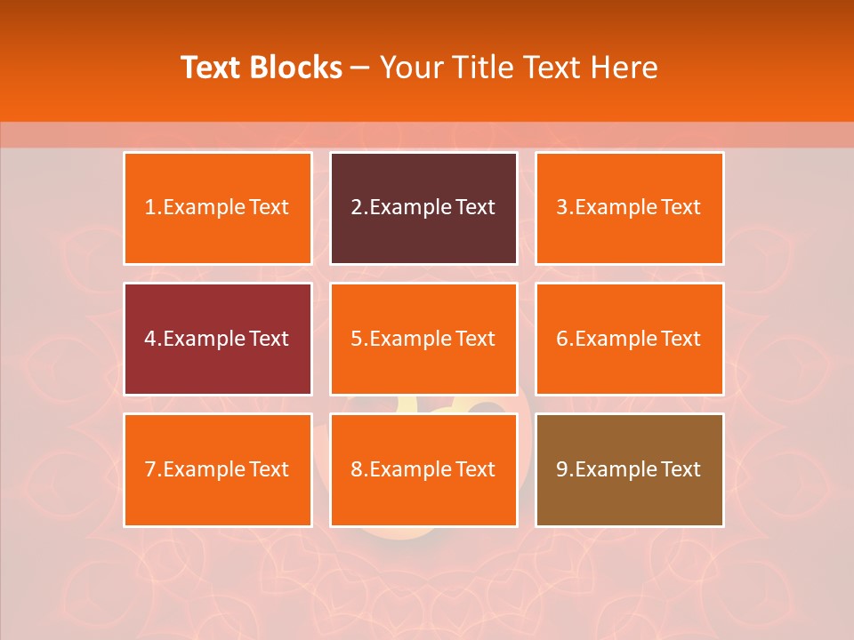 Aum Buddhism Yantra PowerPoint Template