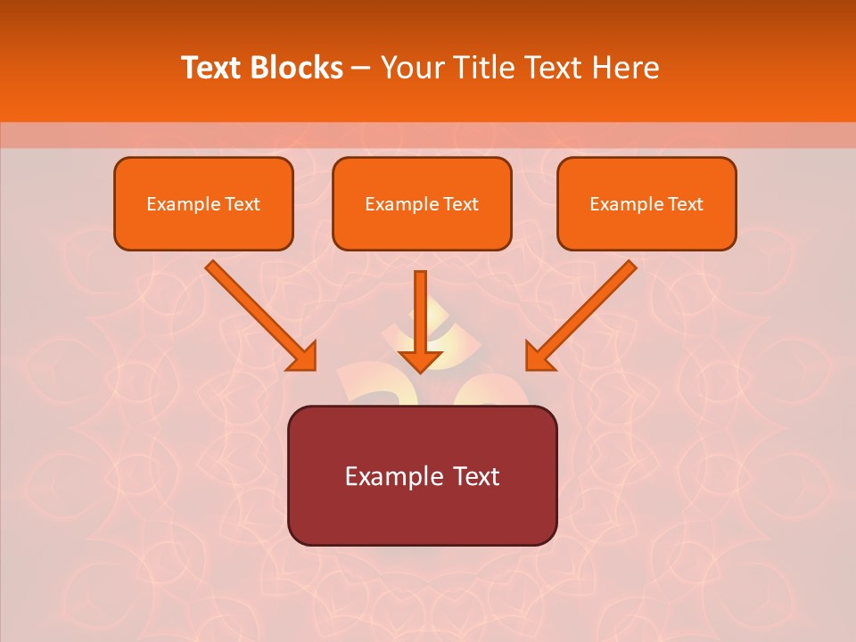 Aum Buddhism Yantra PowerPoint Template