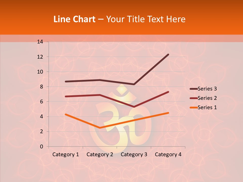 Aum Buddhism Yantra PowerPoint Template