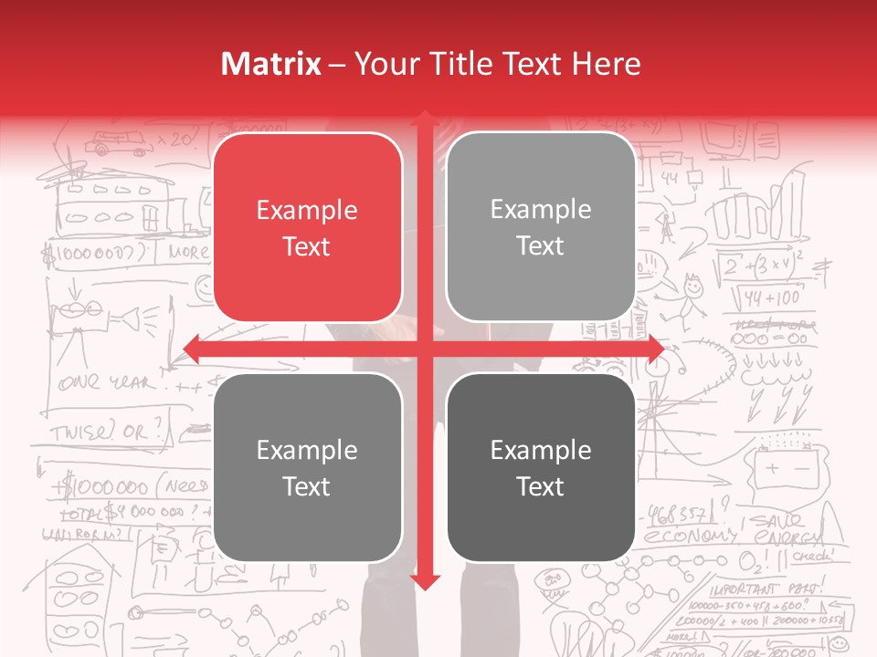 Finance Handsome Space PowerPoint Template