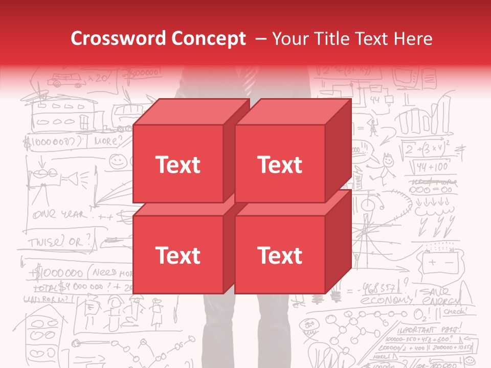 Finance Handsome Space PowerPoint Template