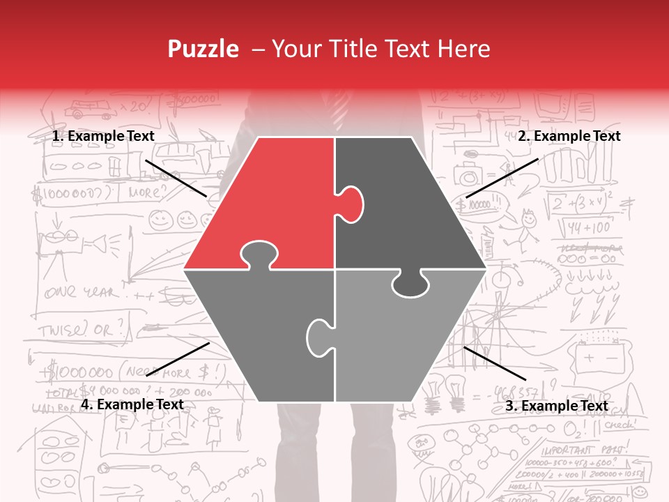 Finance Handsome Space PowerPoint Template