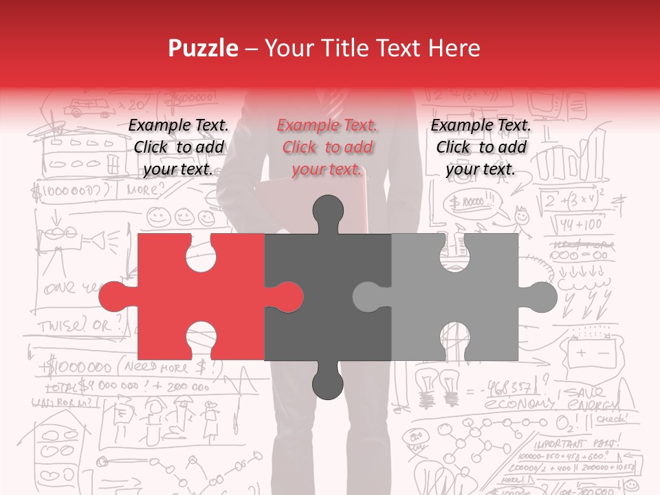 Finance Handsome Space PowerPoint Template