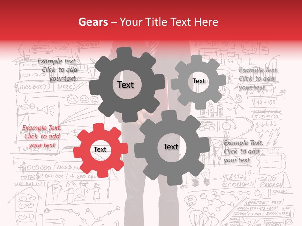 Finance Handsome Space PowerPoint Template