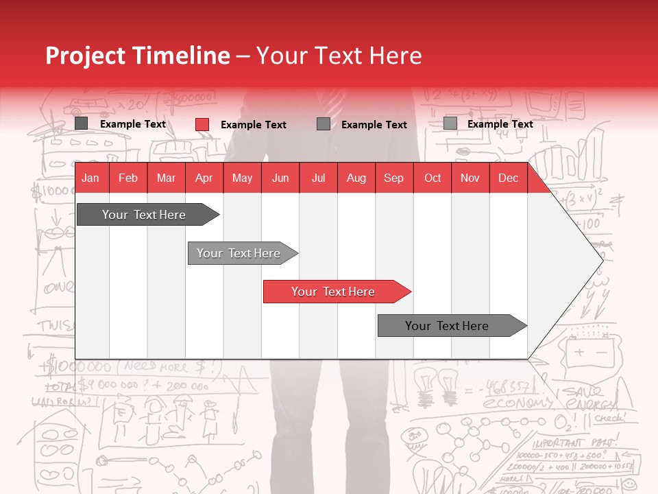 Finance Handsome Space PowerPoint Template