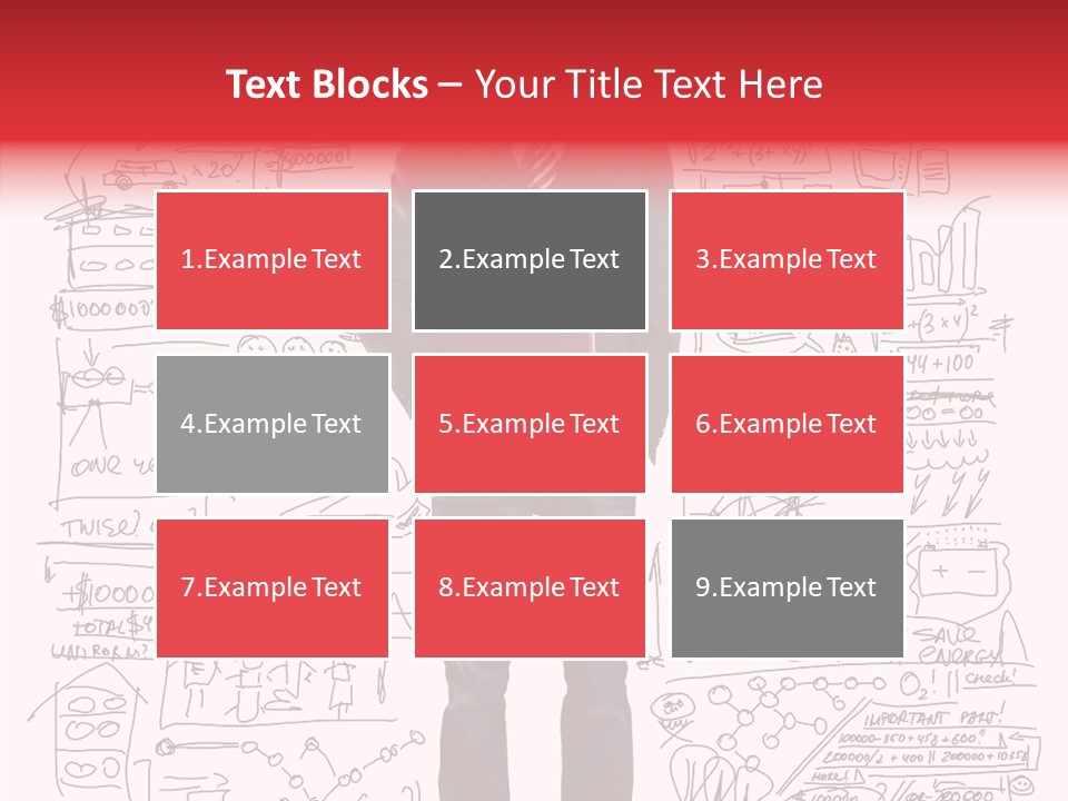 Finance Handsome Space PowerPoint Template