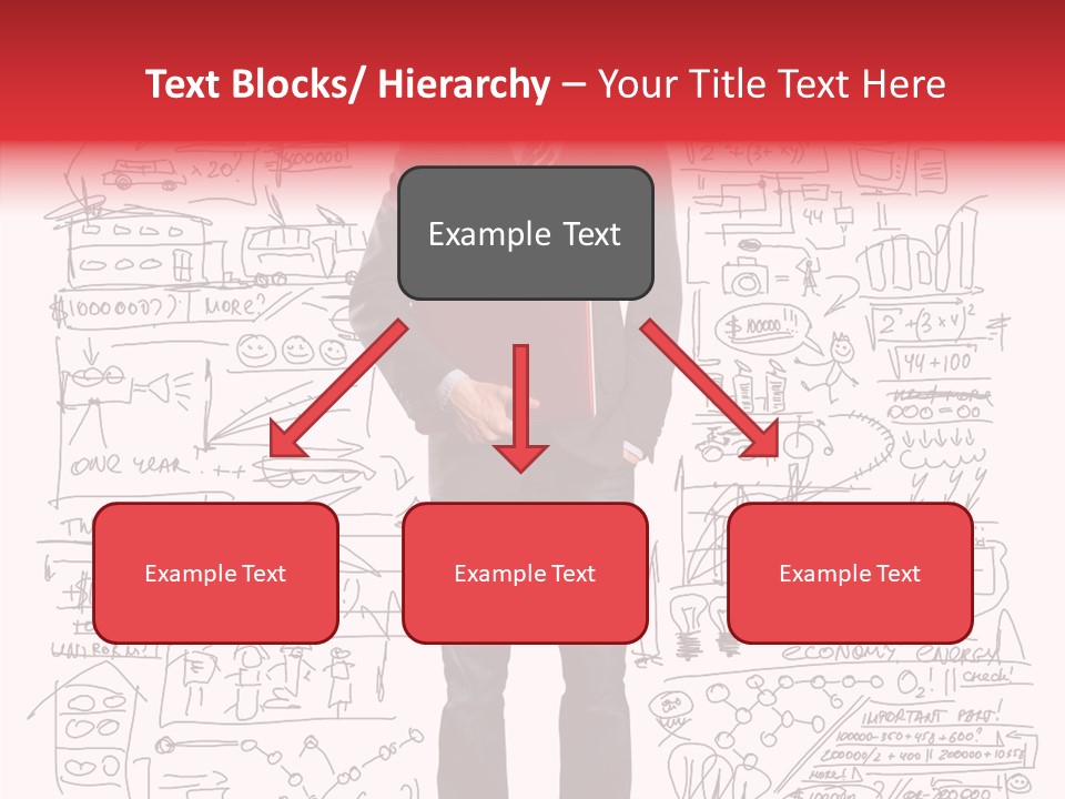 Finance Handsome Space PowerPoint Template