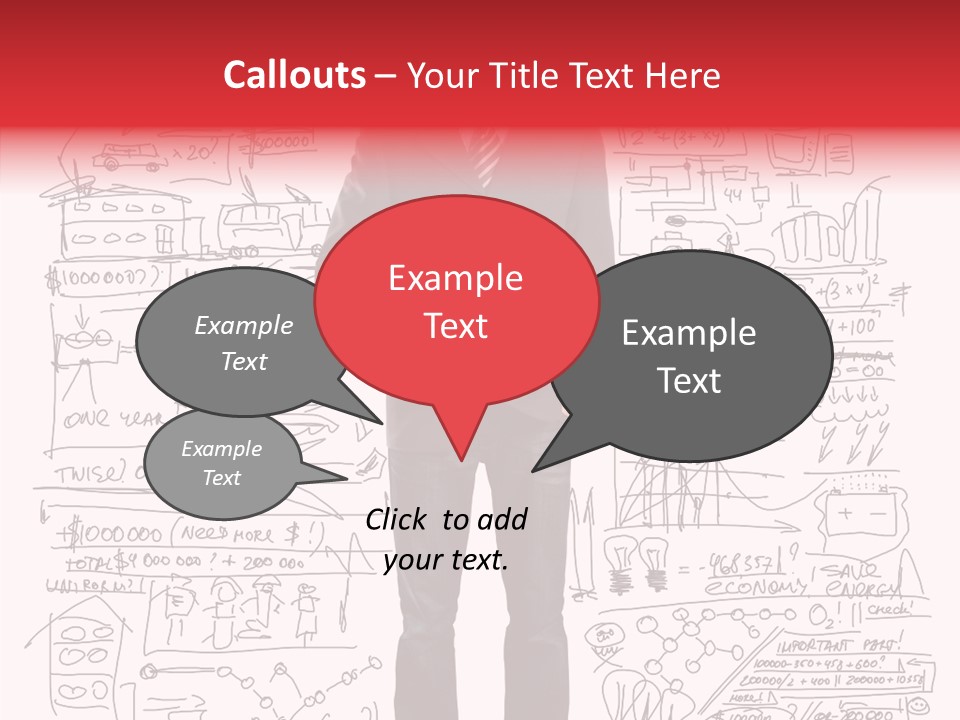 Finance Handsome Space PowerPoint Template
