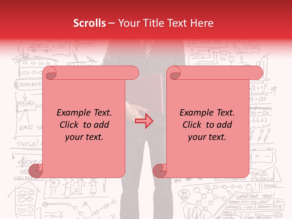 Finance Handsome Space PowerPoint Template