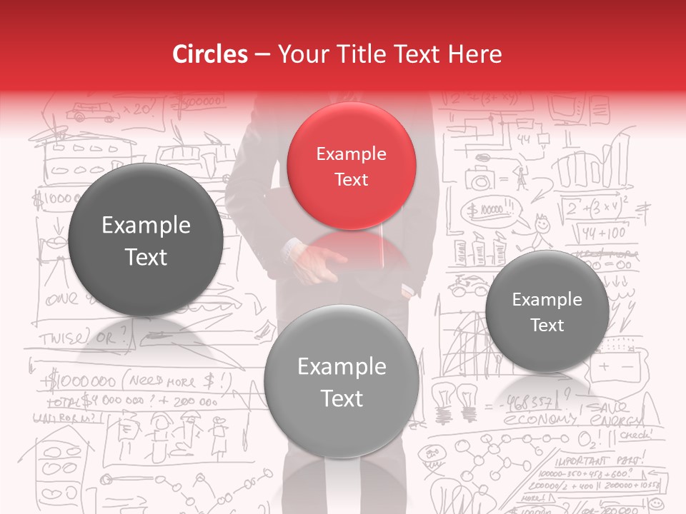Finance Handsome Space PowerPoint Template
