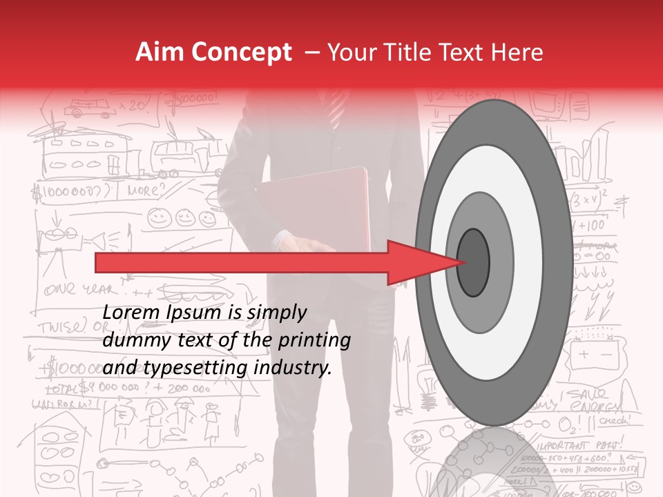 Finance Handsome Space PowerPoint Template