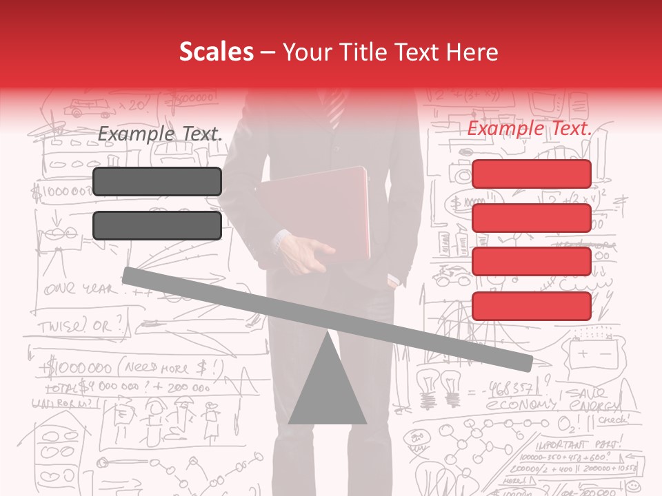 Finance Handsome Space PowerPoint Template