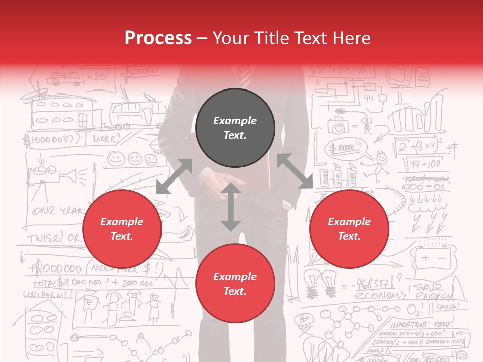 Finance Handsome Space PowerPoint Template