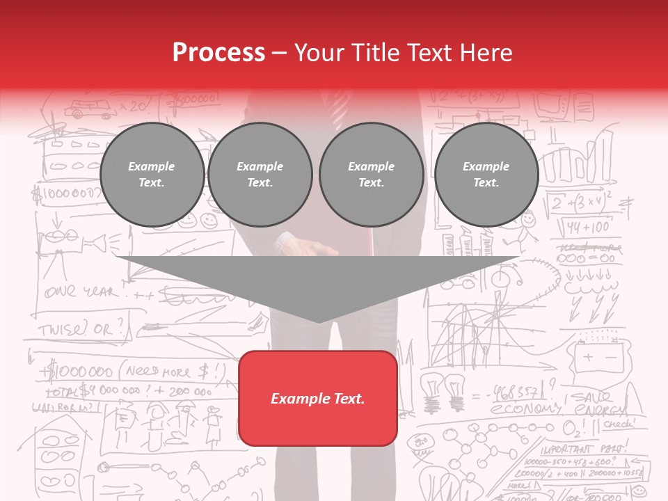 Finance Handsome Space PowerPoint Template