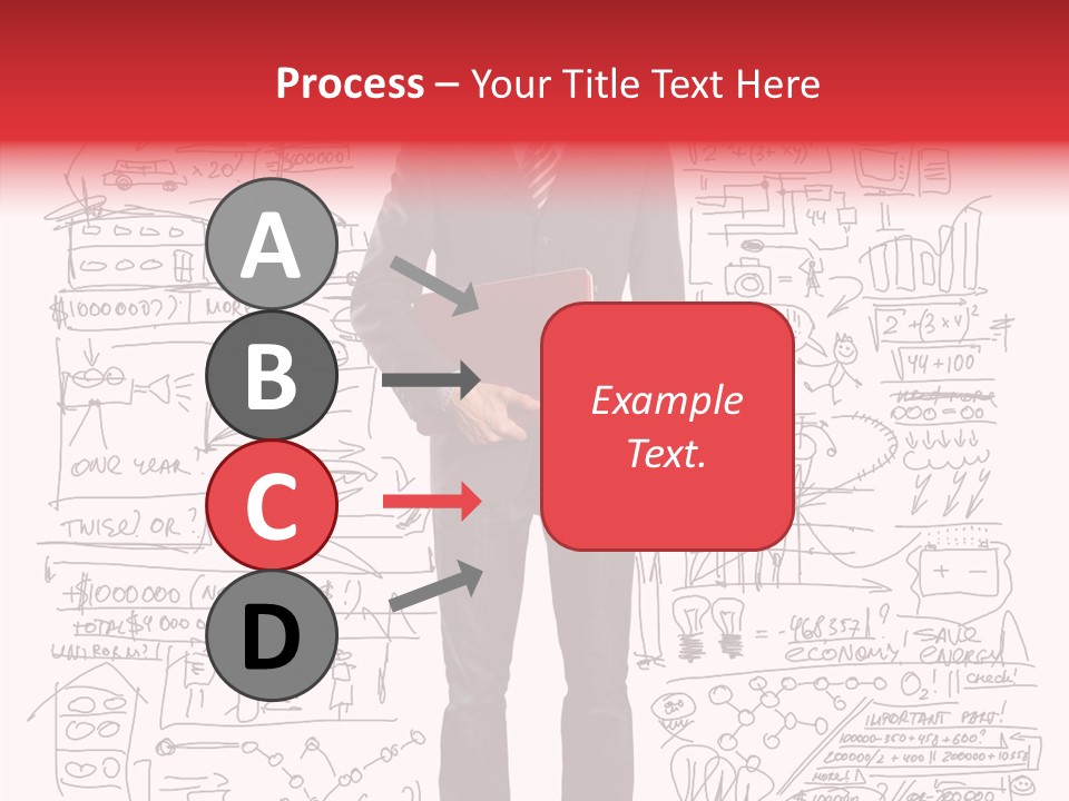 Finance Handsome Space PowerPoint Template