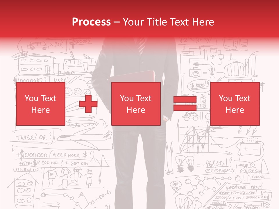 Finance Handsome Space PowerPoint Template