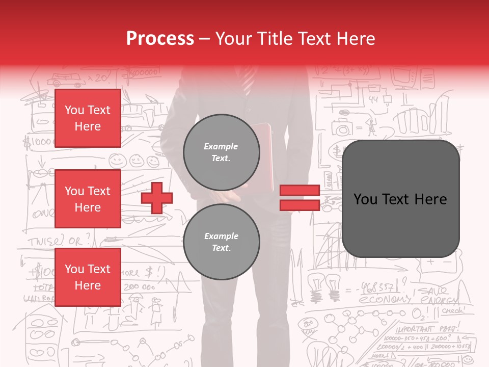 Finance Handsome Space PowerPoint Template