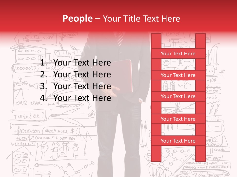 Finance Handsome Space PowerPoint Template