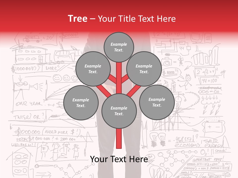 Finance Handsome Space PowerPoint Template