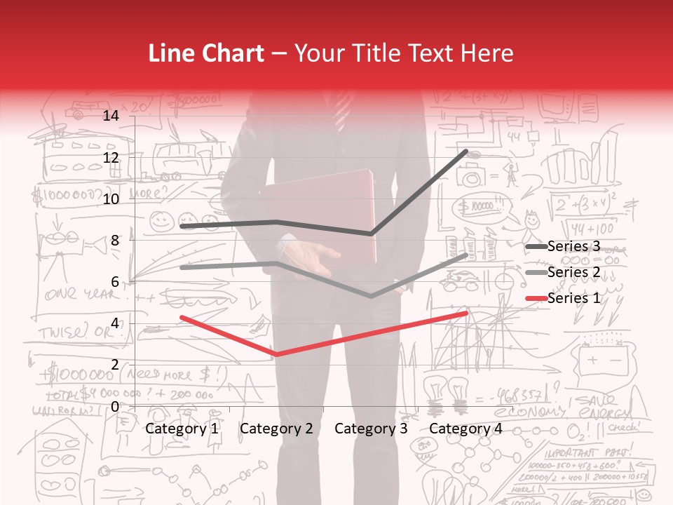 Finance Handsome Space PowerPoint Template
