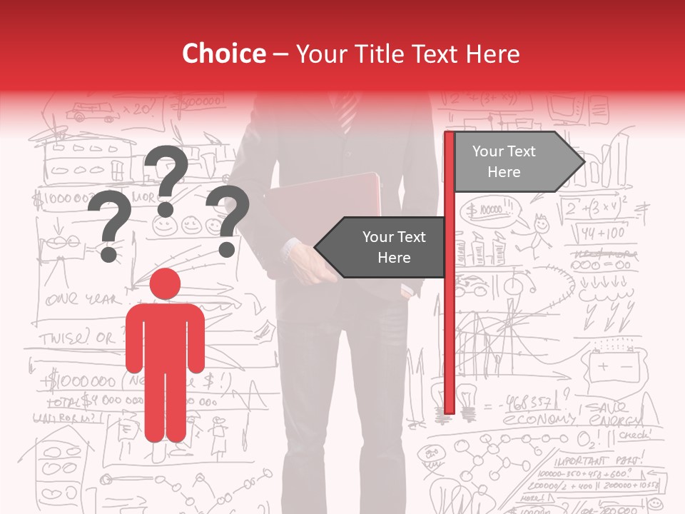 Finance Handsome Space PowerPoint Template