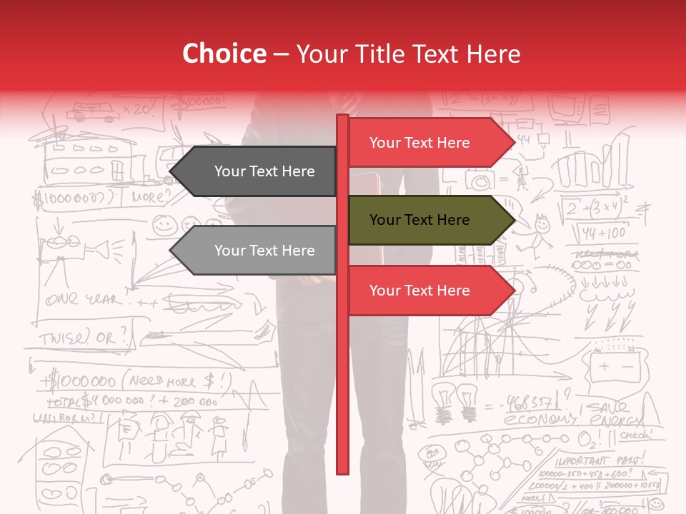 Finance Handsome Space PowerPoint Template