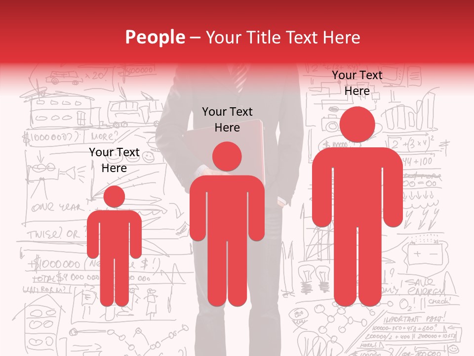 Finance Handsome Space PowerPoint Template