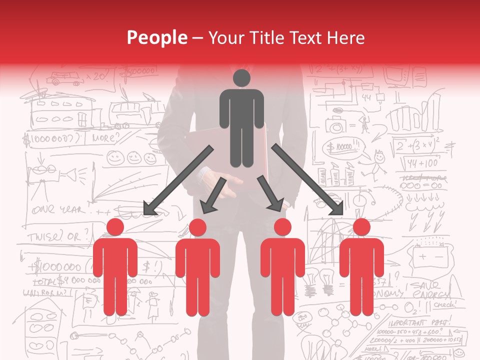 Finance Handsome Space PowerPoint Template