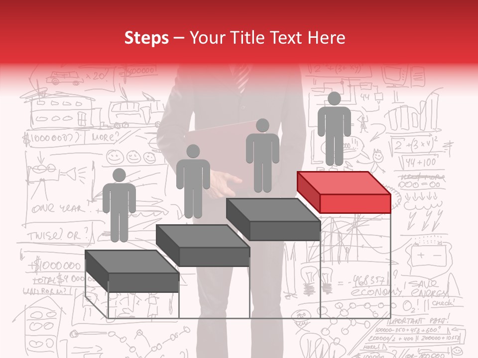 Finance Handsome Space PowerPoint Template