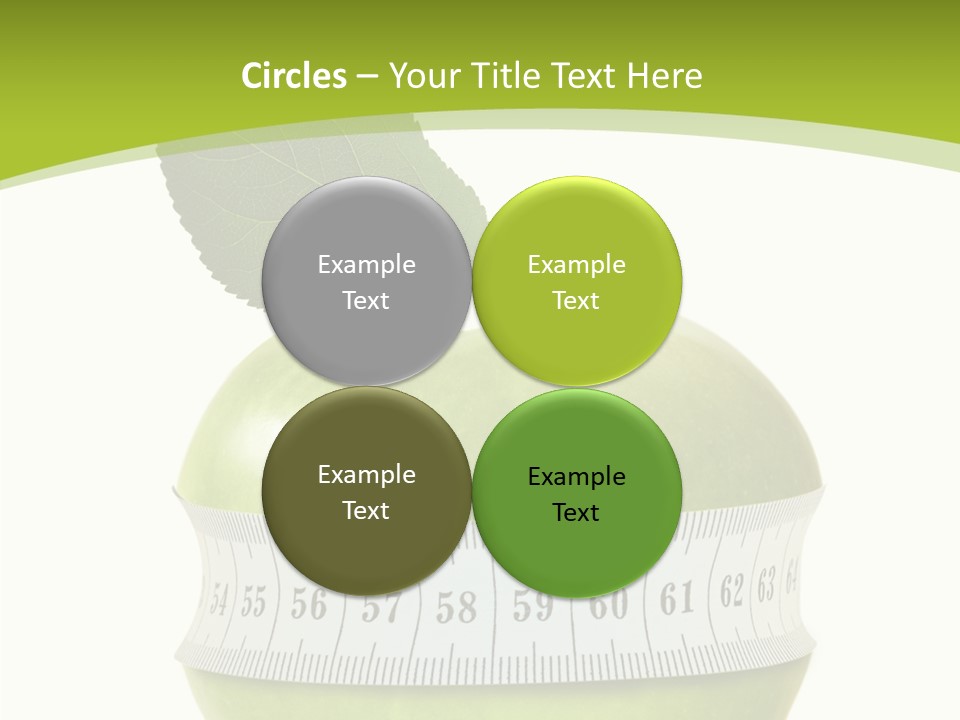 Sports Slim Exercising PowerPoint Template