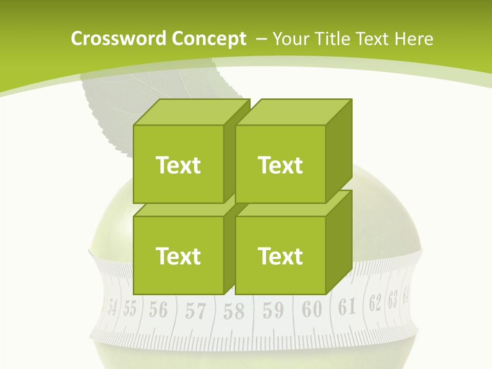 Sports Slim Exercising PowerPoint Template