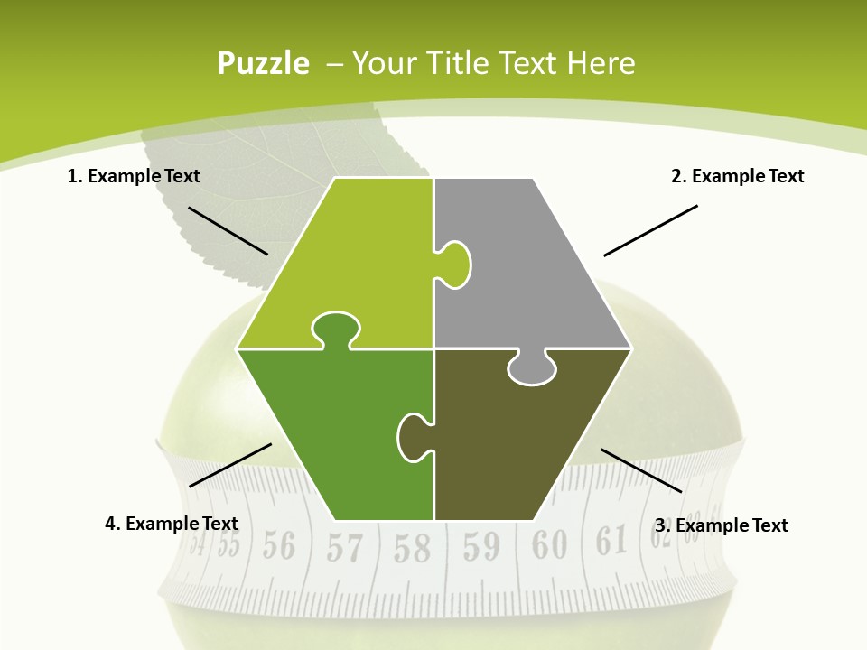 Sports Slim Exercising PowerPoint Template