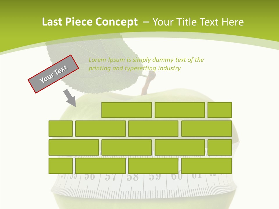 Sports Slim Exercising PowerPoint Template