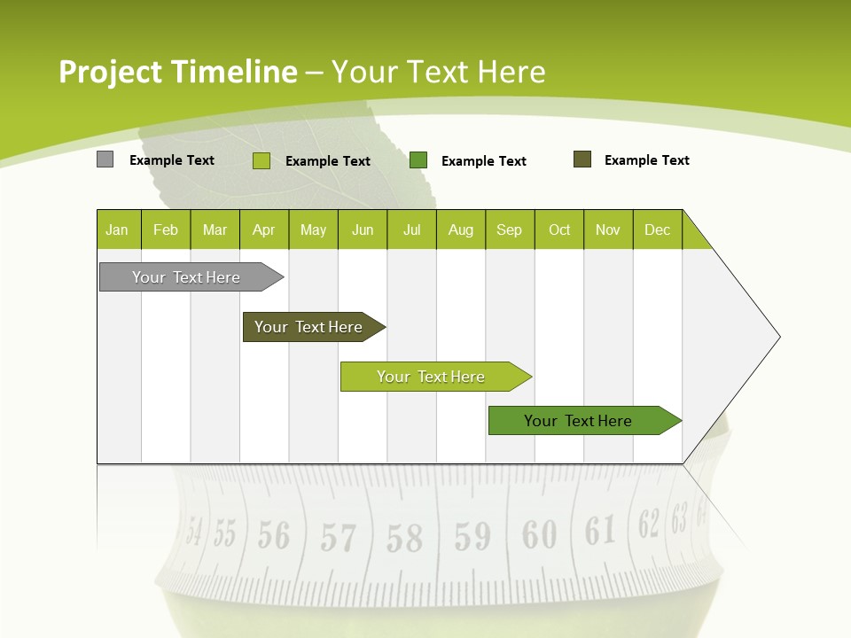 Sports Slim Exercising PowerPoint Template