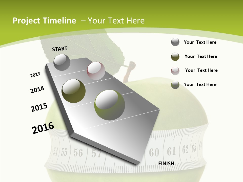 Sports Slim Exercising PowerPoint Template