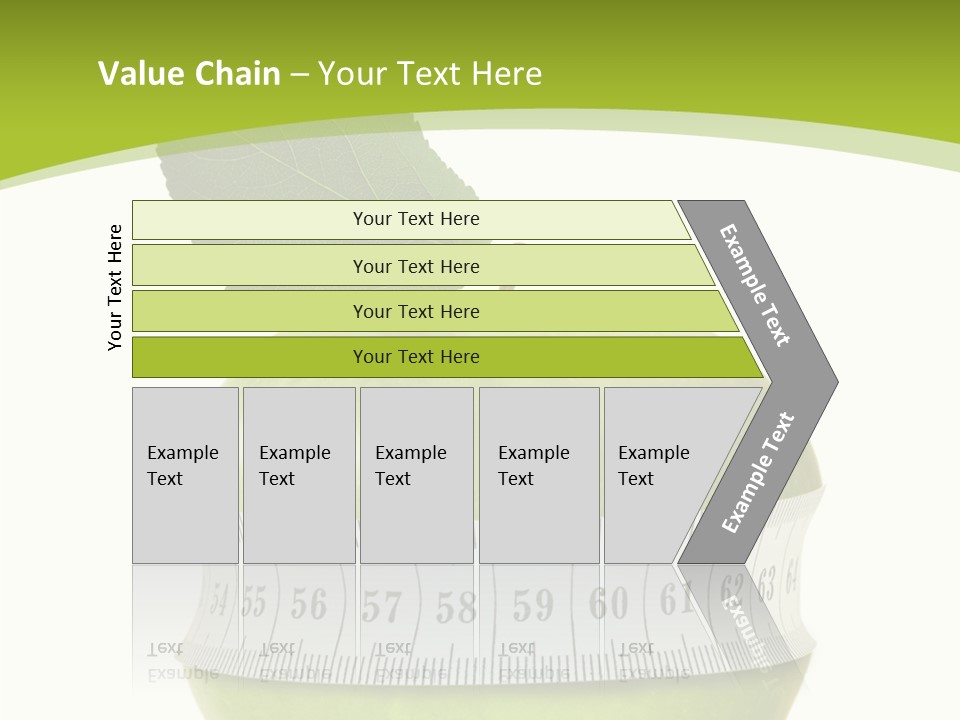 Sports Slim Exercising PowerPoint Template