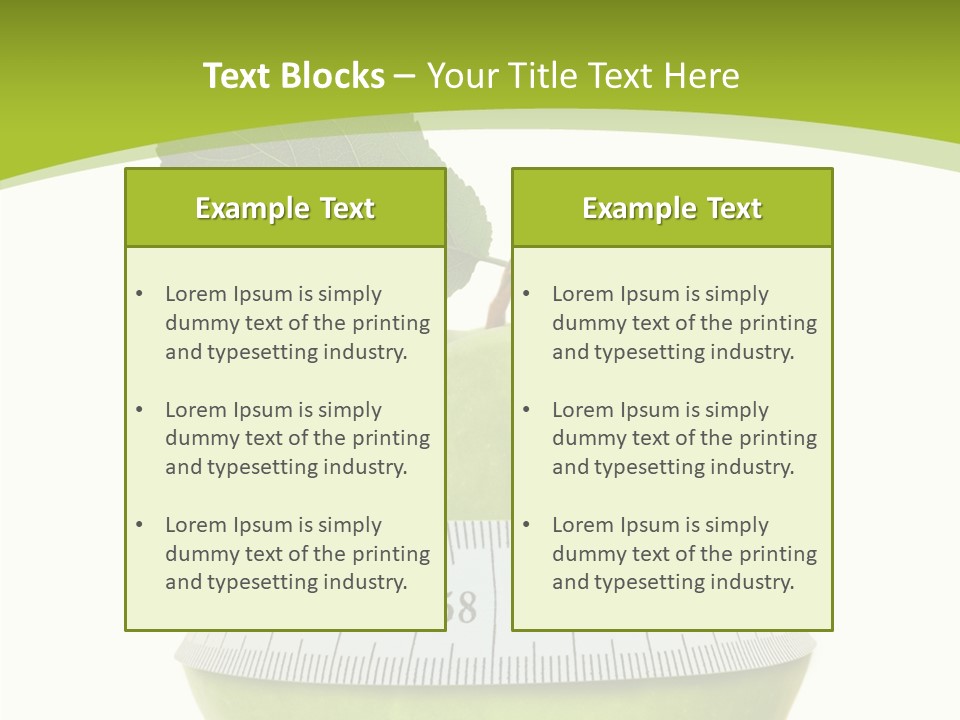Sports Slim Exercising PowerPoint Template