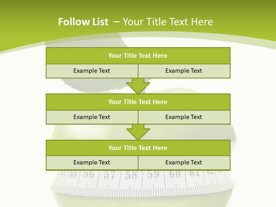 Sports Slim Exercising PowerPoint Template