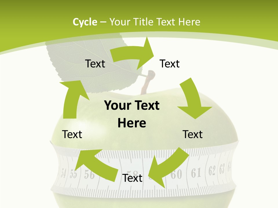 Sports Slim Exercising PowerPoint Template