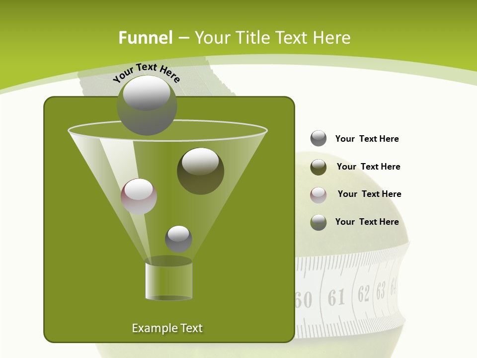 Sports Slim Exercising PowerPoint Template