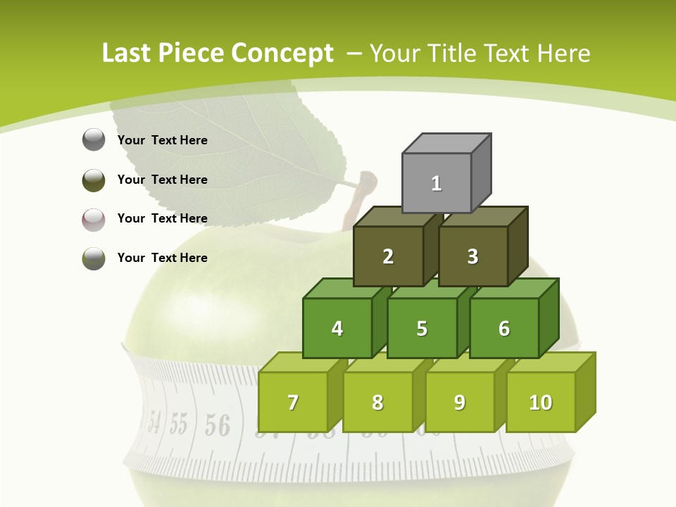 Sports Slim Exercising PowerPoint Template